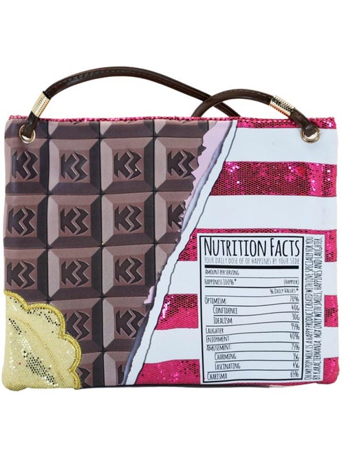 Oh My Pop Chocolat Sac à Bandoulière Action Mini Horizontal, Rose - Kiabi Oh My Pop Chocolat Sac à Bandoulière Action Mini Horizontal, Rose - Kiabi