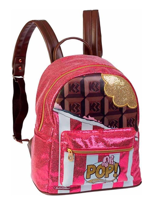 Oh My Pop Chocolat Sac à dos Fashion, Rose - Kiabi