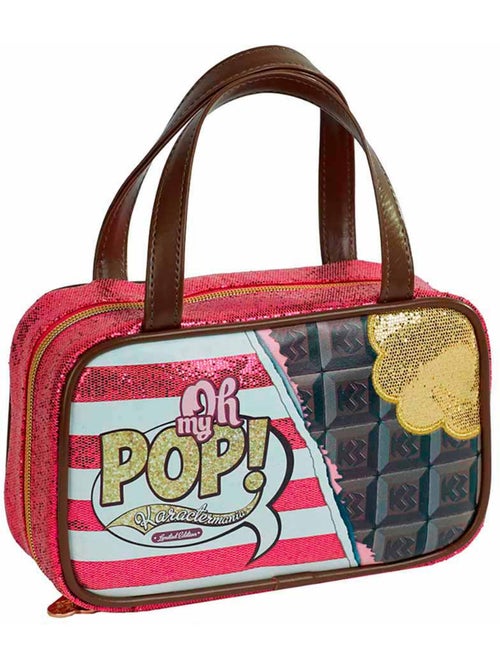 Oh My Pop Chocolat Sac à Main Chocolat, Rose - Kiabi