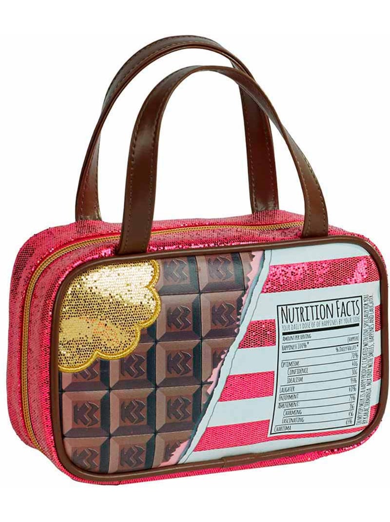 Oh My Pop Chocolat Sac à Main Chocolat, Rose Rose - Kiabi