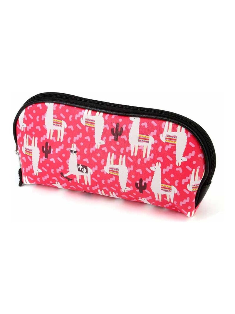 Oh My Pop Cuzco Trousse de Toilette Jelly Petit, Rouge Rouge - Kiabi