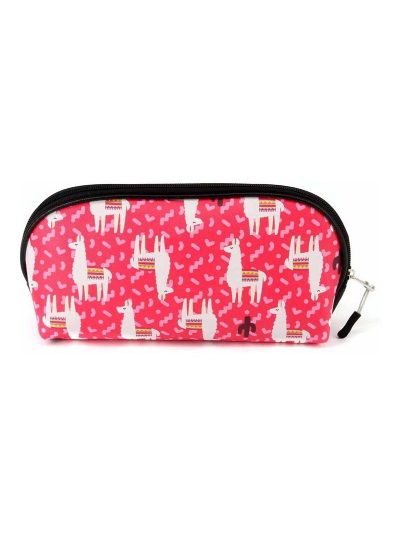 Oh My Pop Cuzco Trousse de Toilette Jelly Petit, Rouge Rouge - Kiabi