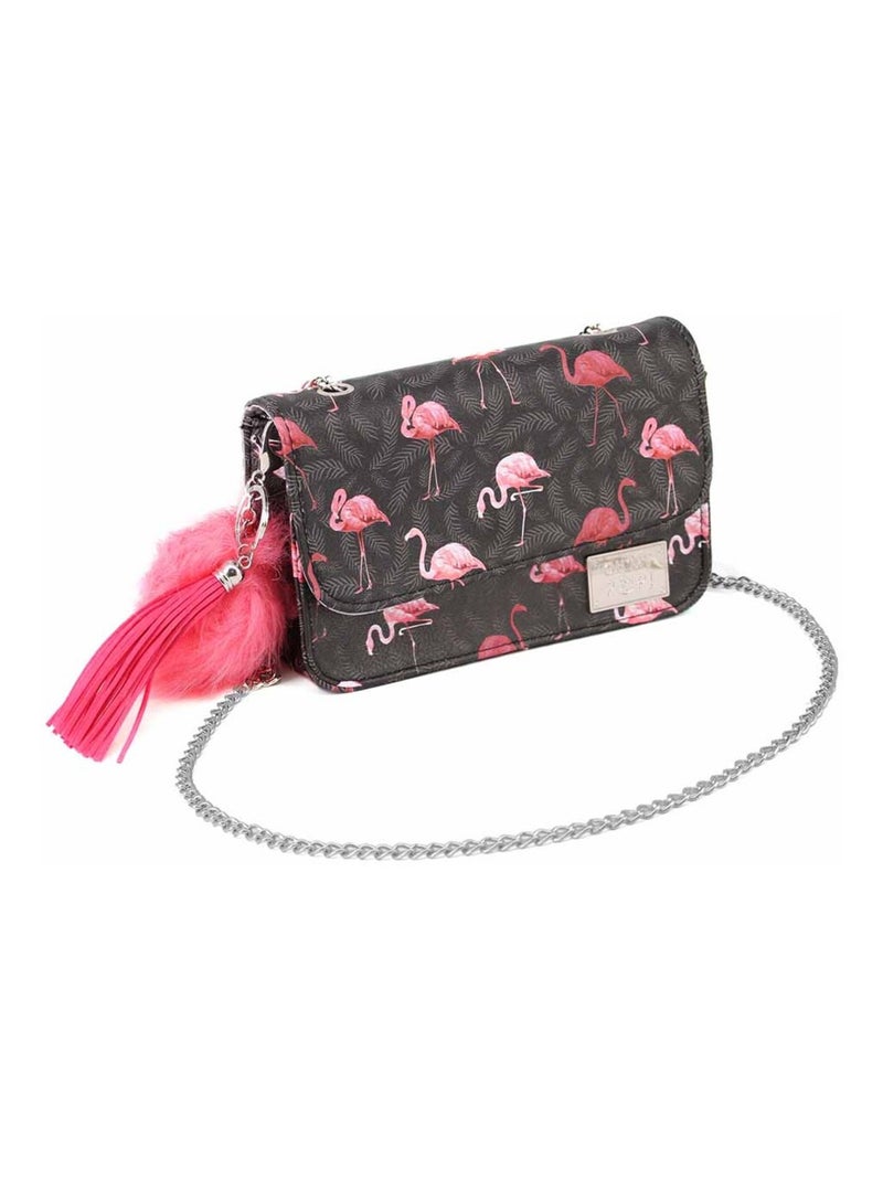 Oh My Pop Flaminpop Sac à Bandoulière Satchel Chaîne, Multicolore Multicolore - Kiabi