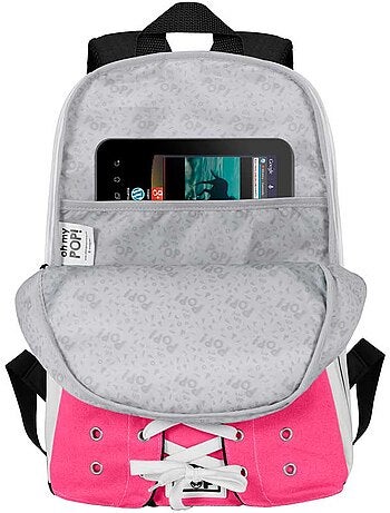 Oh My Pop Fuchsia Sac à dos Sneakers, Fuchsia