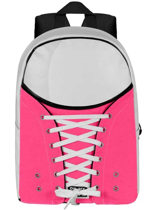 Oh My Pop Fuchsia Sac à dos Sneakers, Fuchsia - Kiabi Oh My Pop Fuchsia Sac à dos Sneakers, Fuchsia - Kiabi