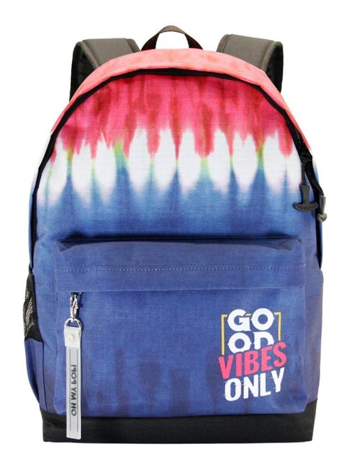 Oh My Pop Good Vibes Denim Sac à dos ECO 2.0, Bleu - Kiabi Oh My Pop Good Vibes Denim Sac à dos ECO 2.0, Bleu - Kiabi