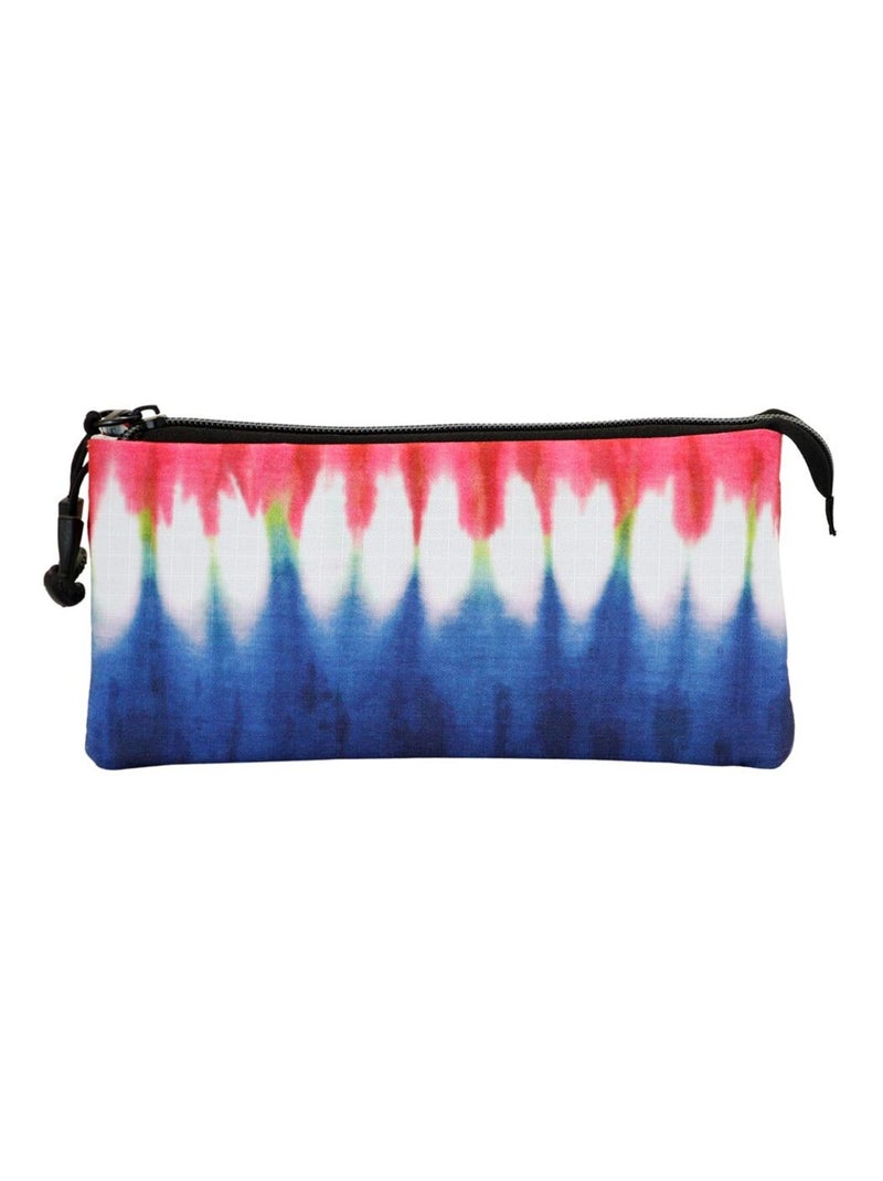 Oh My Pop Good Vibes Denim Trousse Triple ECO, Bleu Bleu - Kiabi