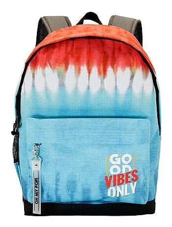 Oh My Pop Good Vibes Mint Sac à dos ECO 2.0, Bleu
