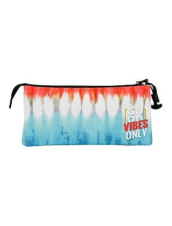 Oh My Pop Good Vibes Mint Trousse Triple ECO, Bleu