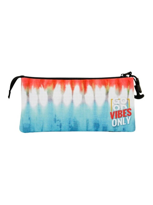 Oh My Pop Good Vibes Mint Trousse Triple ECO, Bleu - Kiabi Oh My Pop Good Vibes Mint Trousse Triple ECO, Bleu - Kiabi