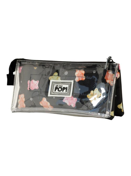 Oh My Pop Gummy Trousse Triple Clear, Multicolore - Kiabi Oh My Pop Gummy Trousse Triple Clear, Multicolore - Kiabi