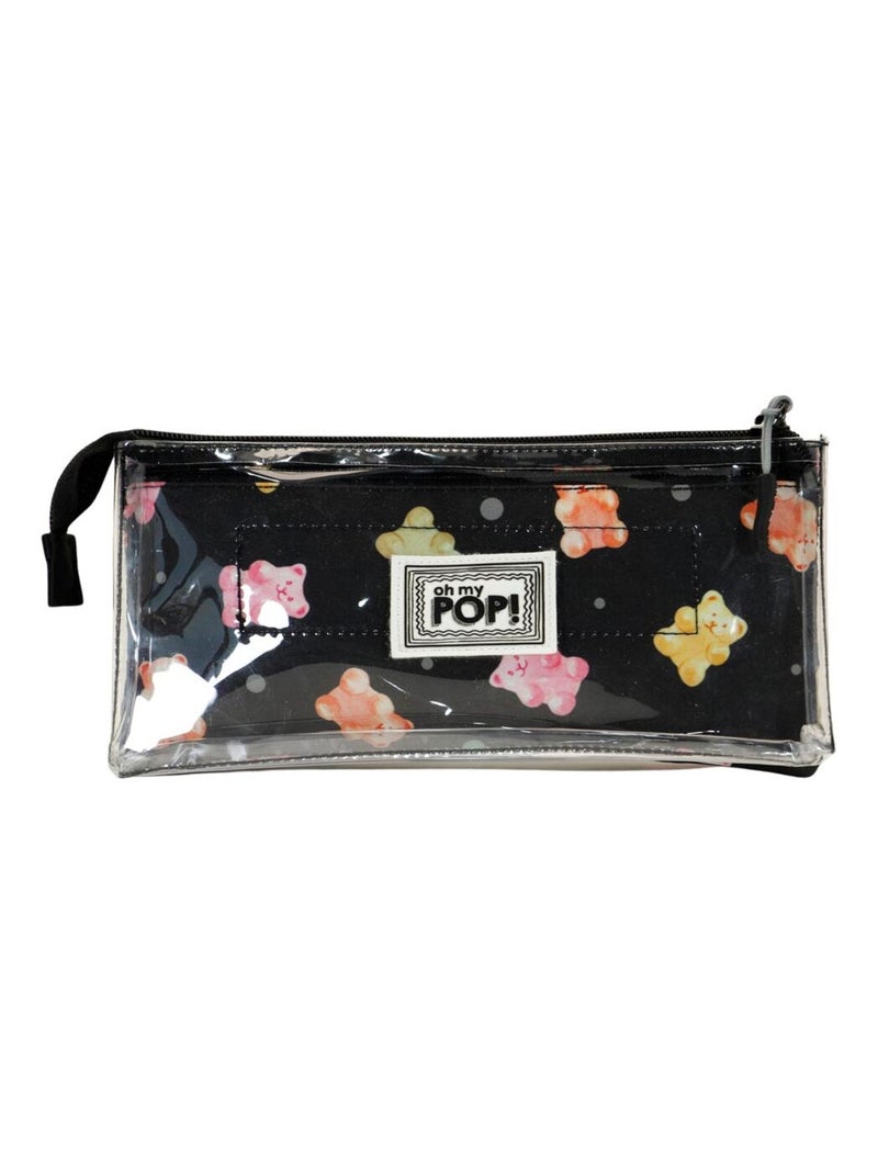 Oh My Pop Gummy Trousse Triple Clear, Multicolore Multicolore - Kiabi