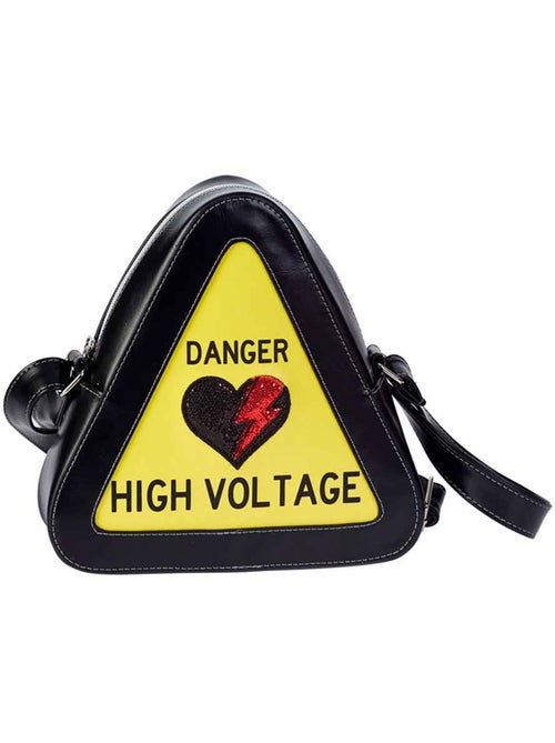 Oh My Pop High Voltage Sac Warning Petit, Jaune - Kiabi
