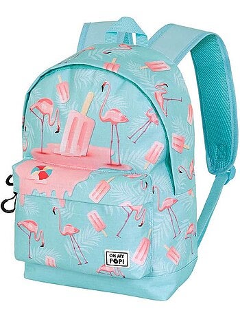 Oh My Pop Ice Flamingo Sac à dos HS FAN 2.2, Turquoise