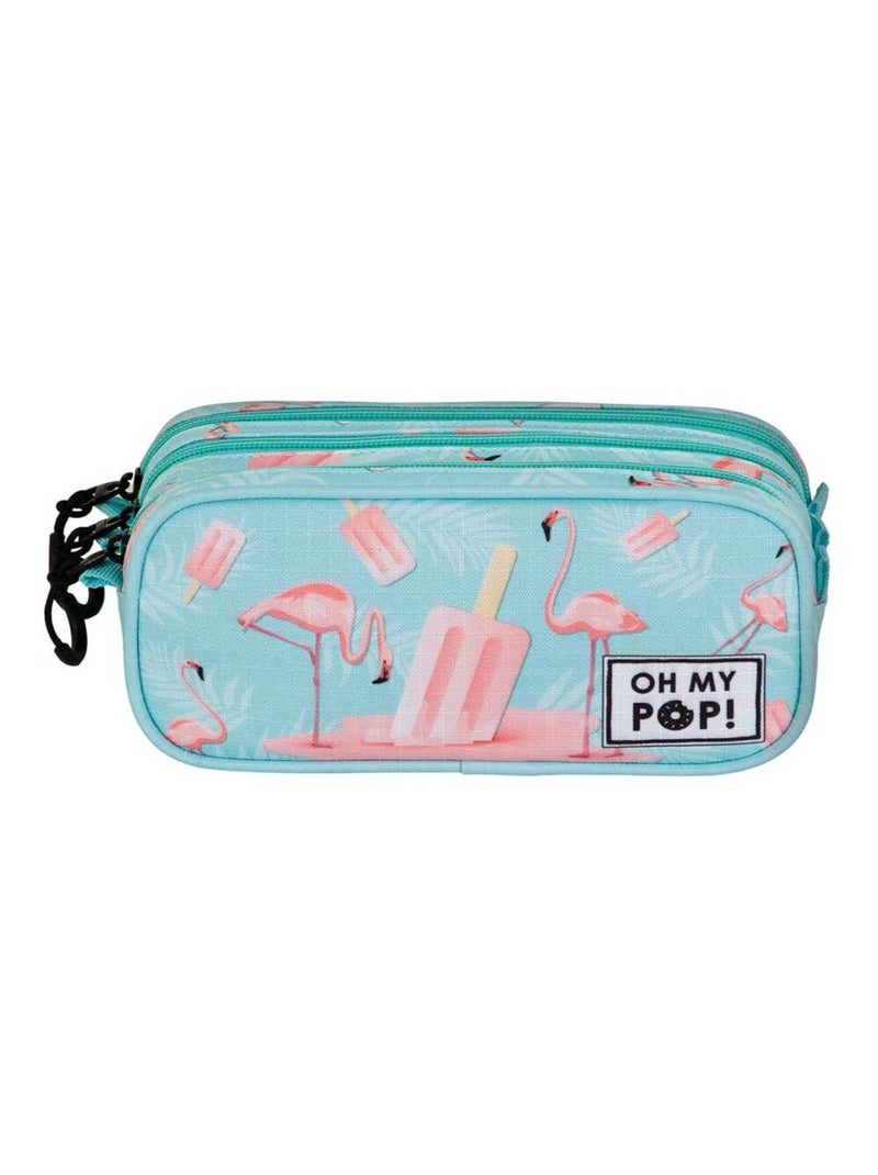 Oh My Pop Ice Flamingo Trousse Trick FAN 2.2, Turquoise Bleu turquoise - Kiabi