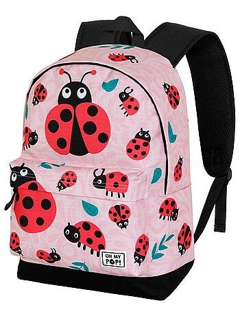 Oh My Pop Ladybug Sac à dos HS FAN 2.2, Rose