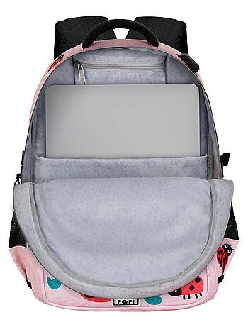 Oh My Pop Ladybug Sac à dos Running PLUS, Rose