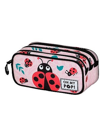 Oh My Pop Ladybug Trousse Trick FAN 2.2, Rose