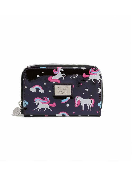 Oh My Pop Licorne Portefeuille, Noir - Kiabi