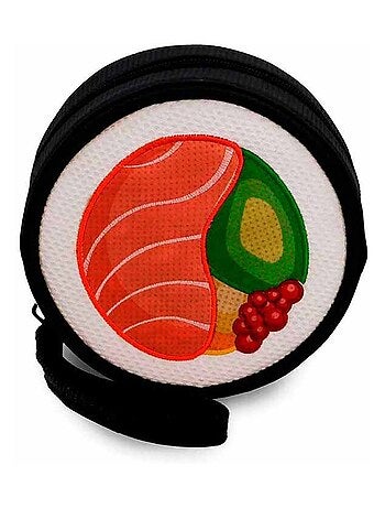 Oh My Pop Maki Porte-monnaie Sushi, Noir