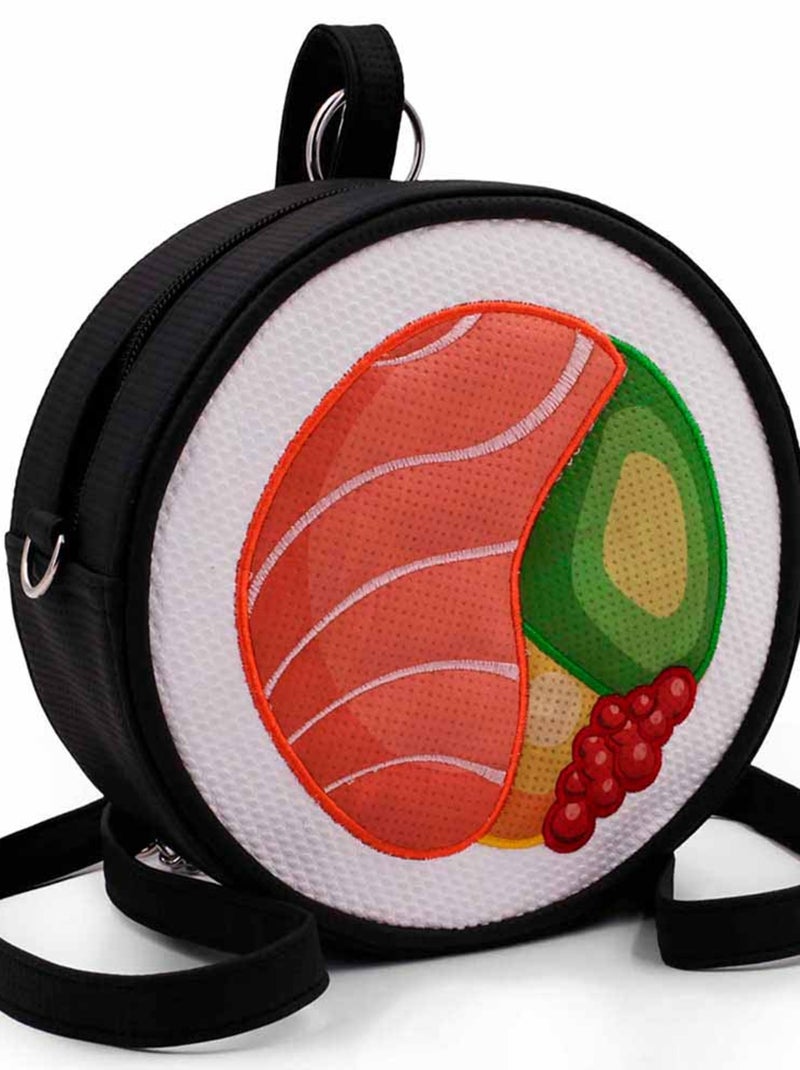 Oh My Pop Maki Sac à Main - Sac à Dos Sushi, Noir Noir - Kiabi
