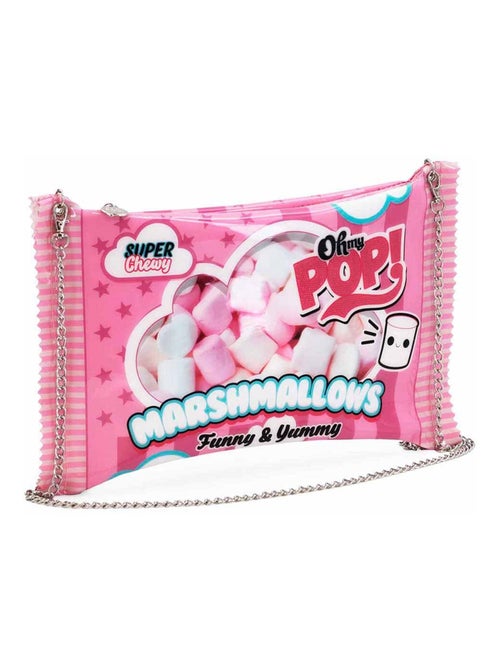Oh My Pop Marshmallow Sac à Bandoulière Chaîne, Rose - Kiabi Oh My Pop Marshmallow Sac à Bandoulière Chaîne, Rose - Kiabi