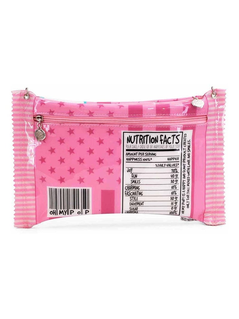 Oh My Pop Marshmallow Sac à Bandoulière Chaîne, Rose Rose - Kiabi