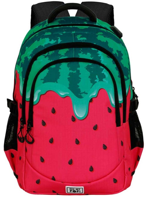 Oh My Pop Melty Melon Sac à dos Running PLUS, Vert - Kiabi