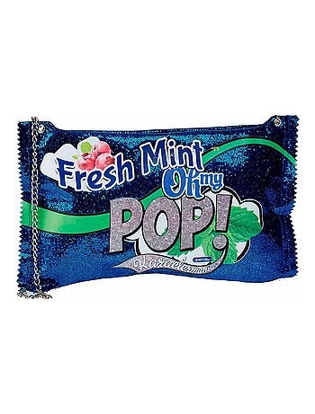 Oh My Pop Mint Sac à Bandoulière Bubblegum, Bleu Foncé