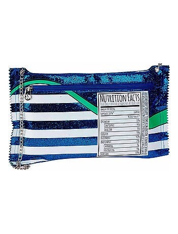 Oh My Pop Mint Sac à Bandoulière Bubblegum, Bleu Foncé