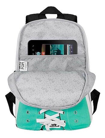 Oh My Pop Mint Sac à dos Sneakers, Turquoise
