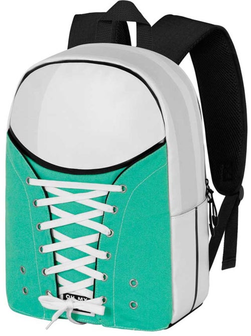 Oh My Pop Mint Sac à dos Sneakers, Turquoise - Kiabi