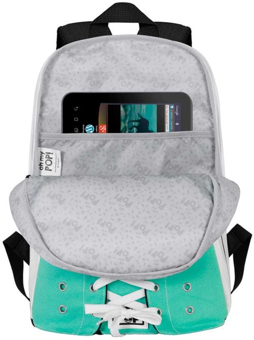 Oh My Pop Mint Sac à dos Sneakers, Turquoise - Kiabi