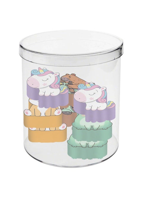 Oh My Pop Mix Cube avec 12 Gommes, Multicolore - Kiabi