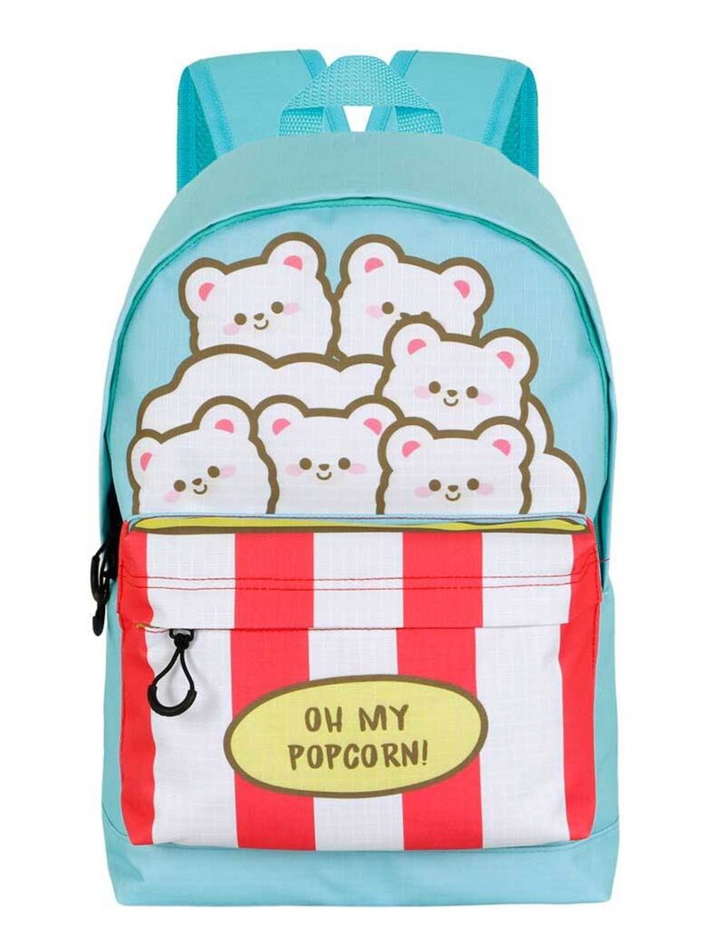 Oh My Pop Popcorn Sac à dos HS FAN 2.2, Bleu Bleu - Kiabi