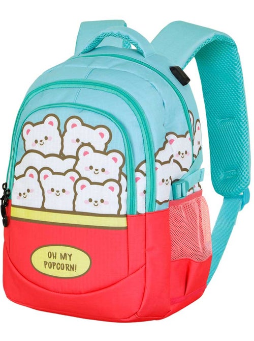 Oh My Pop Popcorn Sac à dos Running PLUS, Bleu - Kiabi