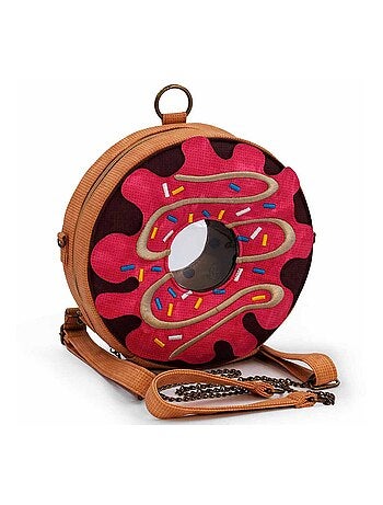 Oh My Pop Popnut Sac à Bandoulière - Sac à Dos Ring, Rose