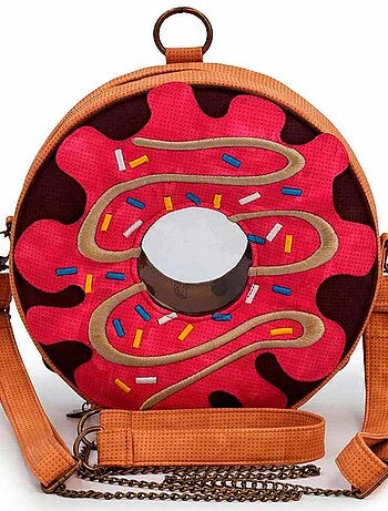 Oh My Pop Popnut Sac à Bandoulière - Sac à Dos Ring, Rose