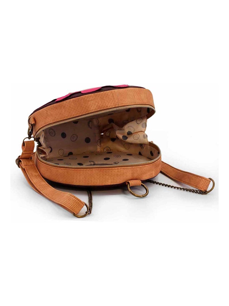 Oh My Pop Popnut Sac à Bandoulière - Sac à Dos Ring, Rose Rose - Kiabi