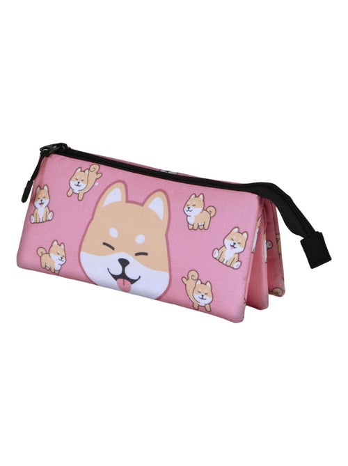 Oh My Pop Shiba Trousse Triple, Multicolore - Kiabi