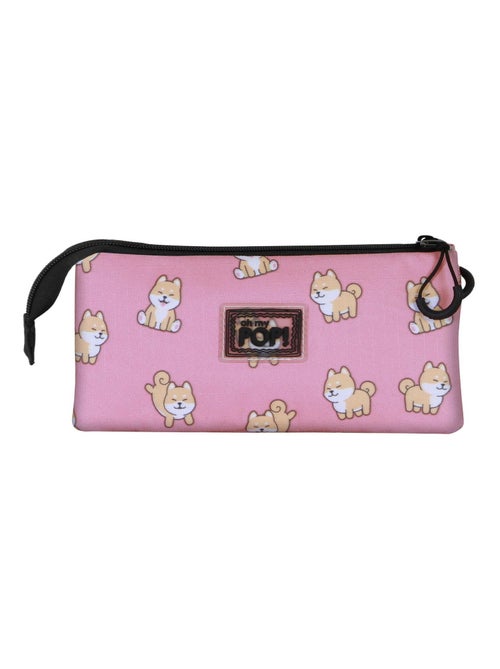 Oh My Pop Shiba Trousse Triple, Multicolore - Kiabi
