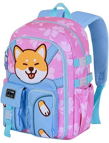 Oh My Pop Shiby Sac à dos Haru, Rose