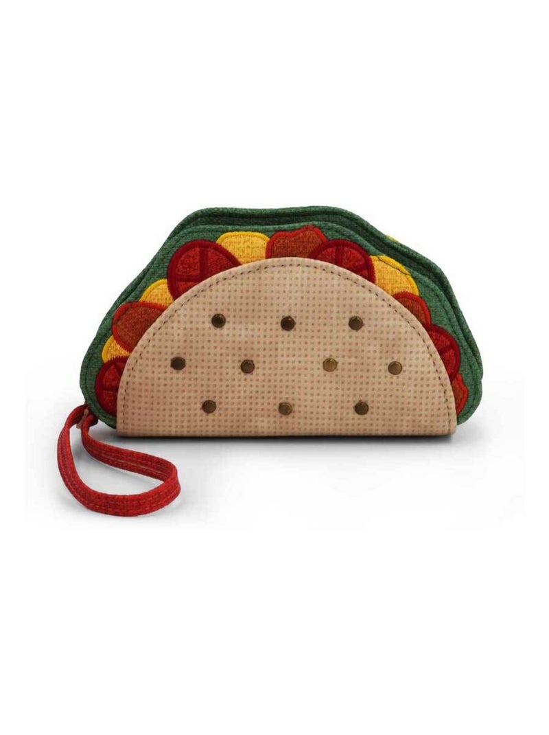 Oh My Pop Taco Porte-monnaie Tex, Beige Beige - Kiabi