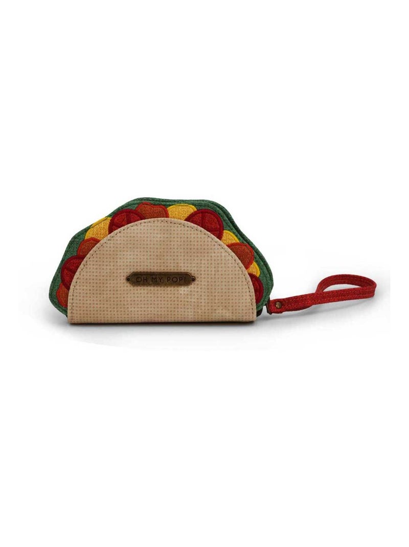Oh My Pop Taco Porte-monnaie Tex, Beige Beige - Kiabi