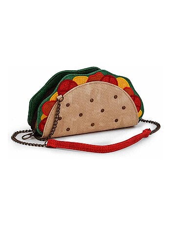 Oh My Pop Taco Sac à Bandoulière Tex, Beige