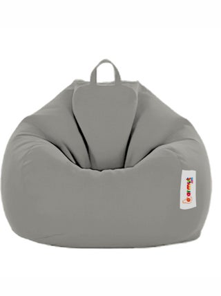 OHAU - Pouf poire d'extérieur 130x115cm gris