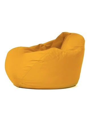 OHAU - Pouf poire d'extérieur 130x115cm jaune