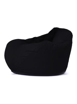 OHAU - Pouf poire d'extérieur 130x115cm noir