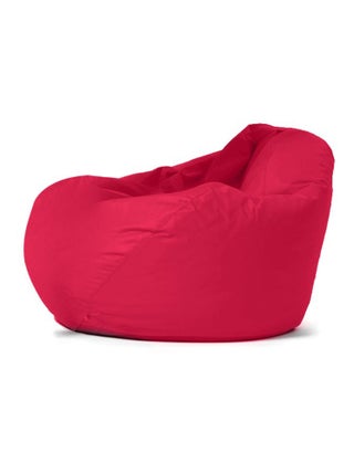 OHAU - Pouf poire d'extérieur 130x115cm rouge