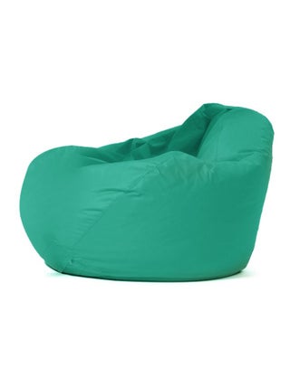 OHAU - Pouf poire d'extérieur 130x115cm turquoise